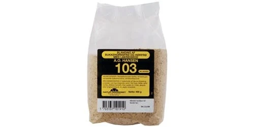 A. O. Hansen 103 m. lakridsrod 400 g